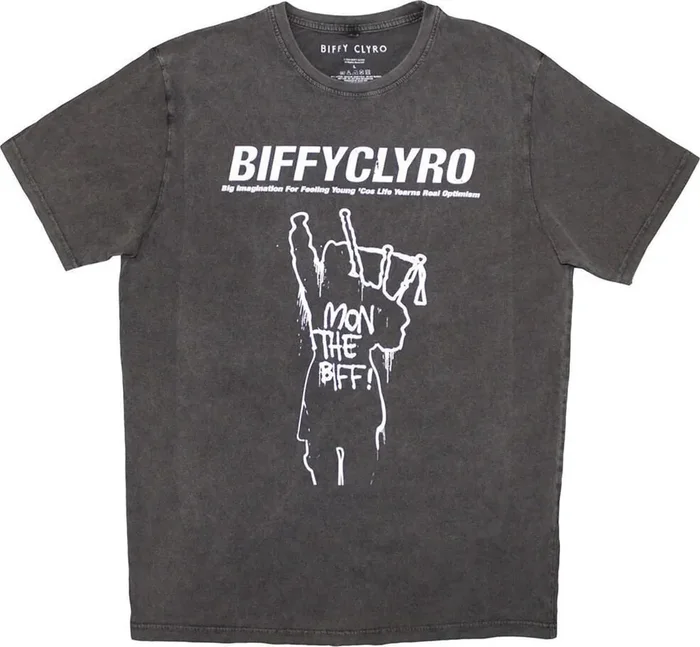 Biffy Clyro T-shirt Big Imagination Unisex Charcoal Grey M