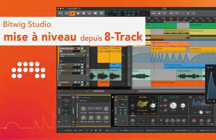 Bitwig Studio Upgrade 8-Track