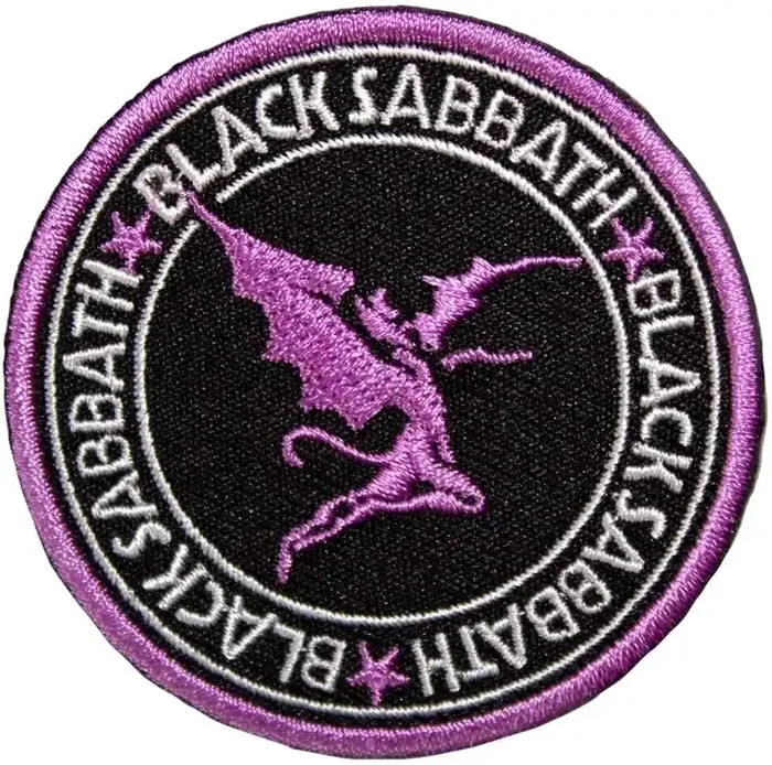 Black Sabbath Daemon Circle Patch thermocollant