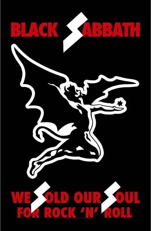 Black Sabbath We Sold Our Souls Drapeau