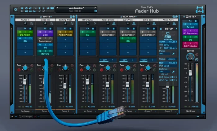 Blue Cat Audio Fader Hub