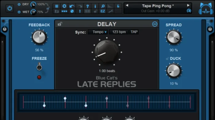 Blue Cat Audio Late Replies