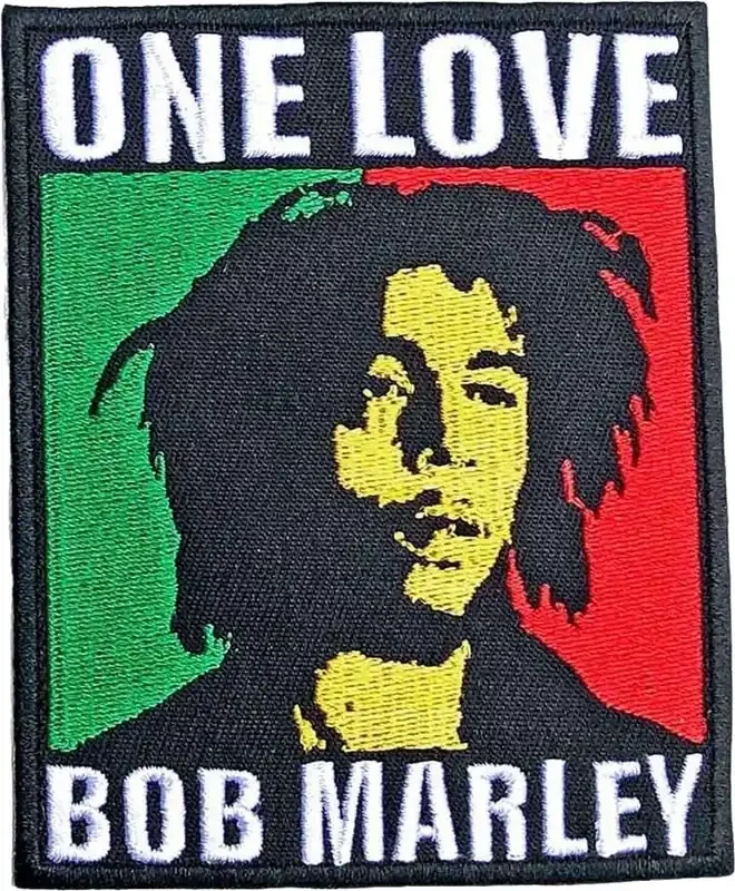 Bob Marley One Love Patch thermocollant