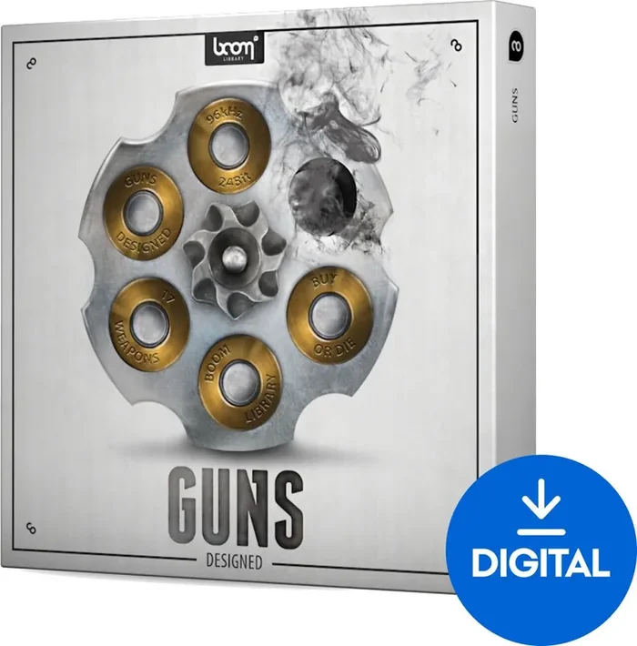 BOOM Library Guns Designed (Produit numérique)