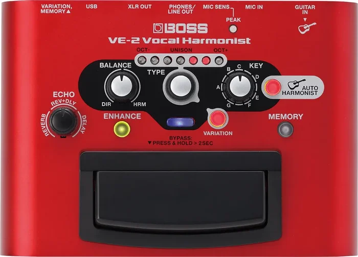 Boss VE-2 Vocal Harmonist Processeur vocal