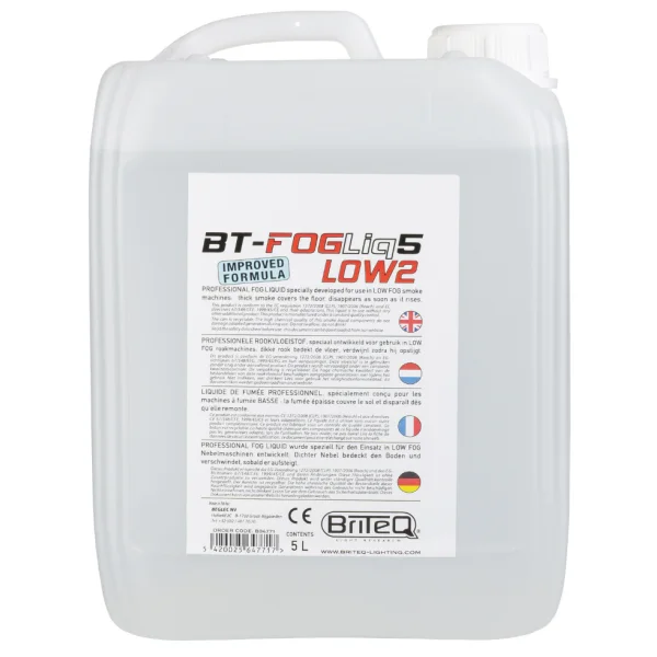 BriteQ BT-FOGLIQ5 LOW2 – Liquide fumée lourde – 5L