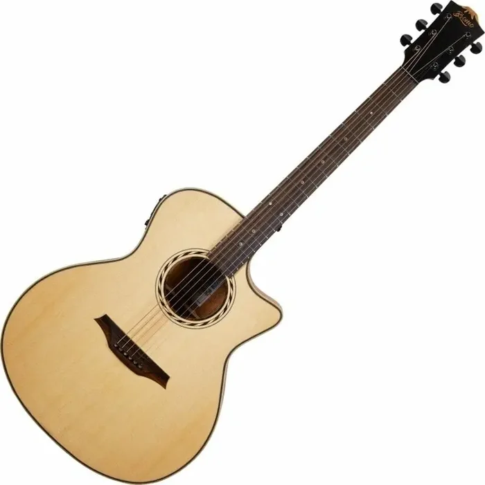 Bromo BAT2CE Natural Guitare Jumbo acoustique-électrique