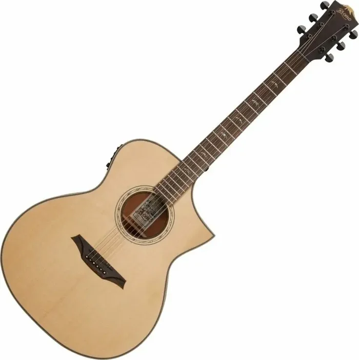 Bromo BAT4CE Natural Guitare Jumbo acoustique-électrique