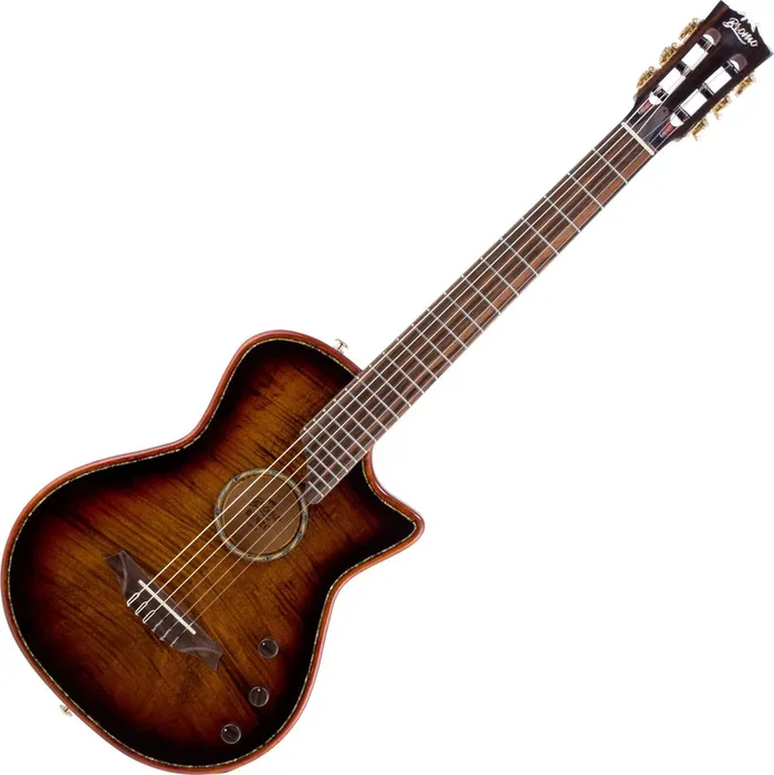 Bromo BEN2C 3-Tone Sunburst Guitare acoustique-électrique
