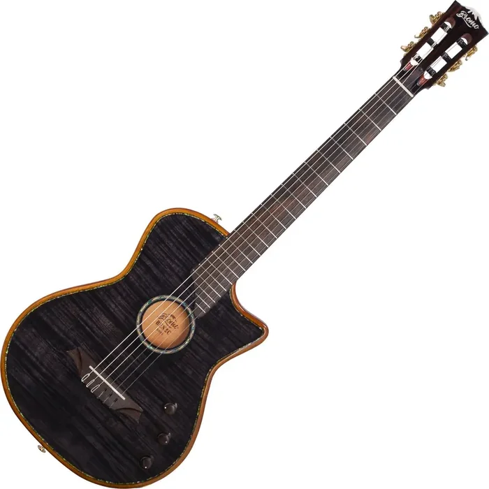 Bromo BEN2C Trans Black Guitare acoustique-électrique