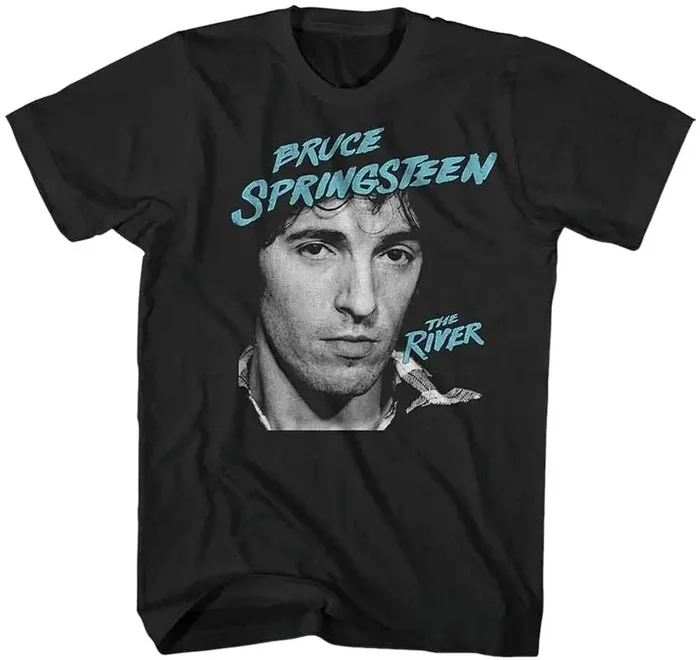 Bruce Springsteen T-shirt River 2016 Unisex Black XL