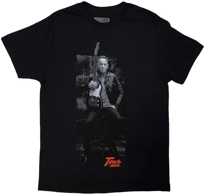 Bruce Springsteen T-shirt Tour ‘24 Wheel Unisex Black 2XL