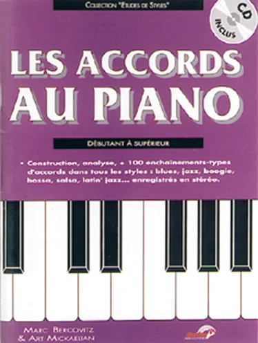 Carisch Bercovitz et Mickaelian – Les Accords Au Piano + CD