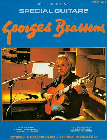 Carisch Brassens G. – 40 Chansons Vol. 2 – Guitare