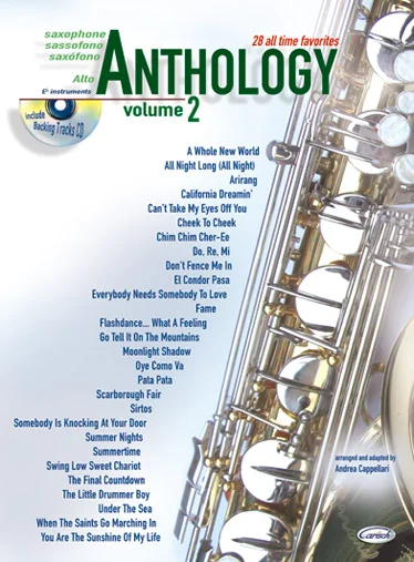 Carisch Cappellari A. – Anthology Vol.2 + CD – Saxophone Alto