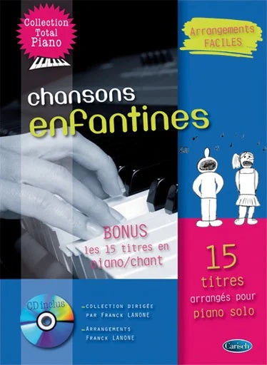 Carisch Lanone Franck – Chansons Enfantines Pour Piano + CD