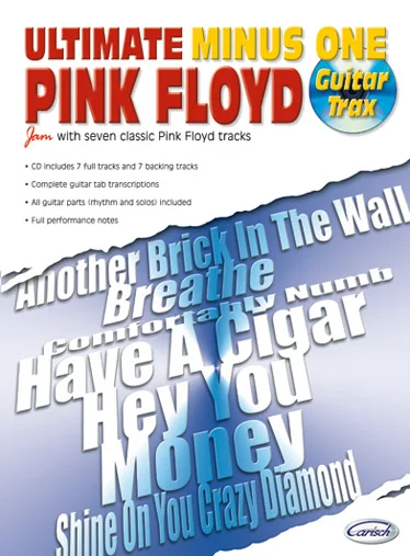 Carisch Pink Floyd – Ultimate Minus One Guitar Trax Vol.1 + CD