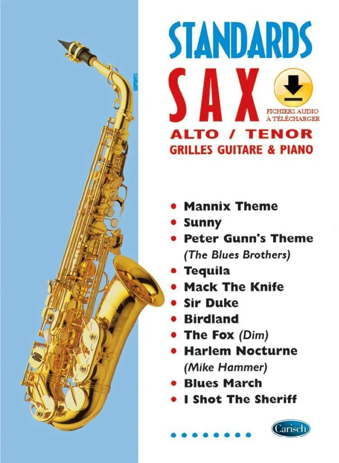 Carisch Standards Saxo Alto et Ténor + Audio