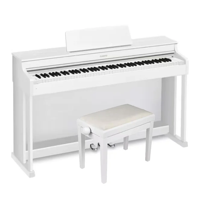 CASIO AP-470 WH Celviano et sa banquette