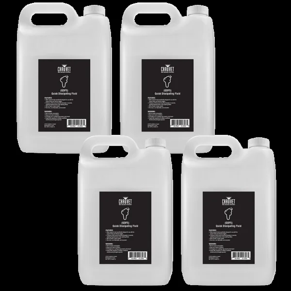 Chauvet DJ QDFX4 – Liquide à fumée geyser 5L – Lot de 4