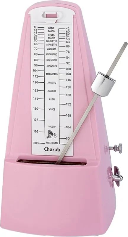Cherub WSM-305 Métronome mécanique Pink