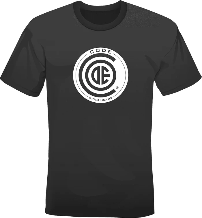 Code Drum Head Code Drum Head Tshirt Noir S