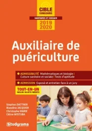 Concours auxiliaire de puériculture. Edition 2019-2020