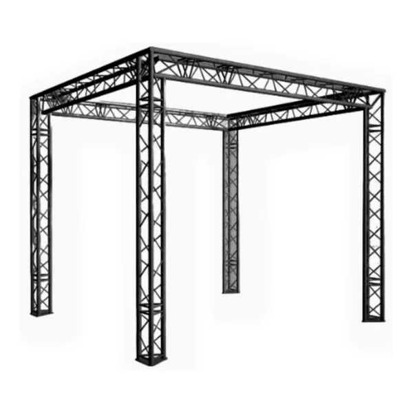 ConteStage PACK STRUCTURE ALU QUATRO 290 GRILL 10x6x3.5m (NOIR)