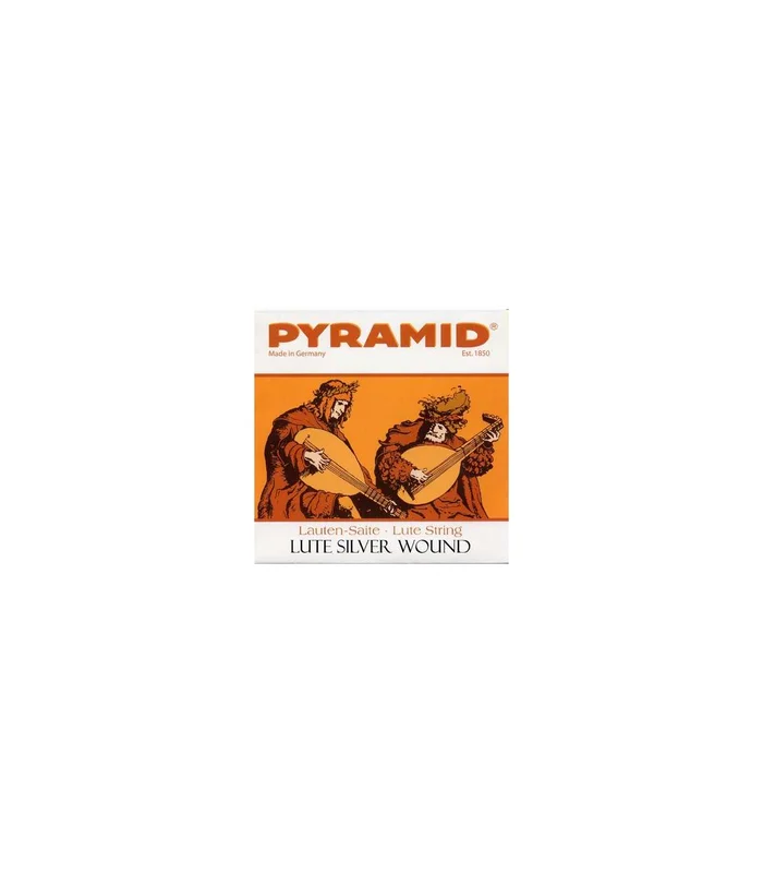 Corde Pyramid pour instruments anciens Nylon Filé Argent 1237