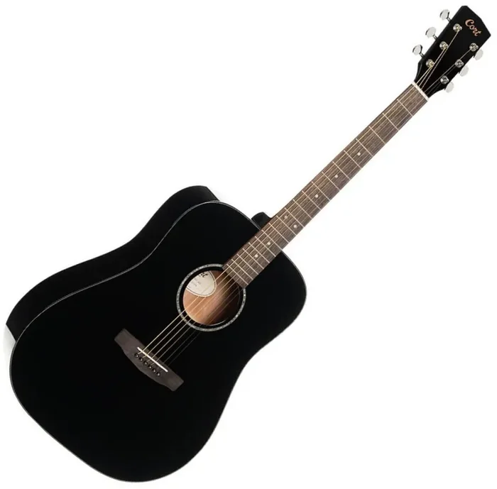 Cort EARTH 60 Black Gloss Guitare acoustique