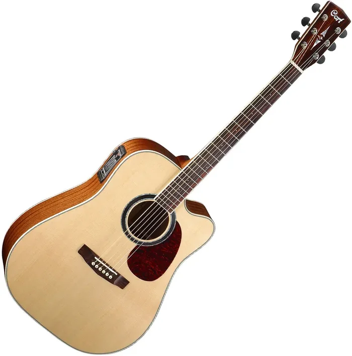 Cort MR730FX Natural Guitare Dreadnought acoustique-électrique