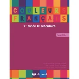 Couleurs francais 1. Manuel