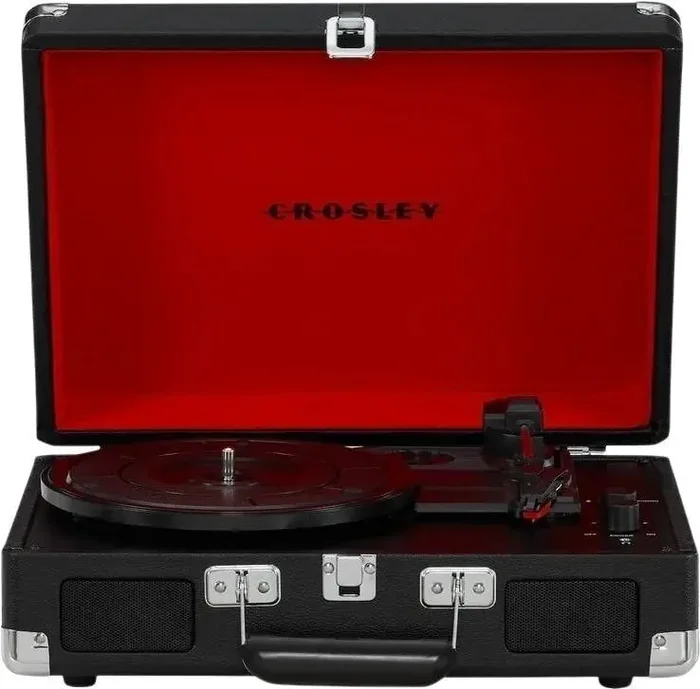 Crosley Cruiser Plus Black Tourne-disque portable