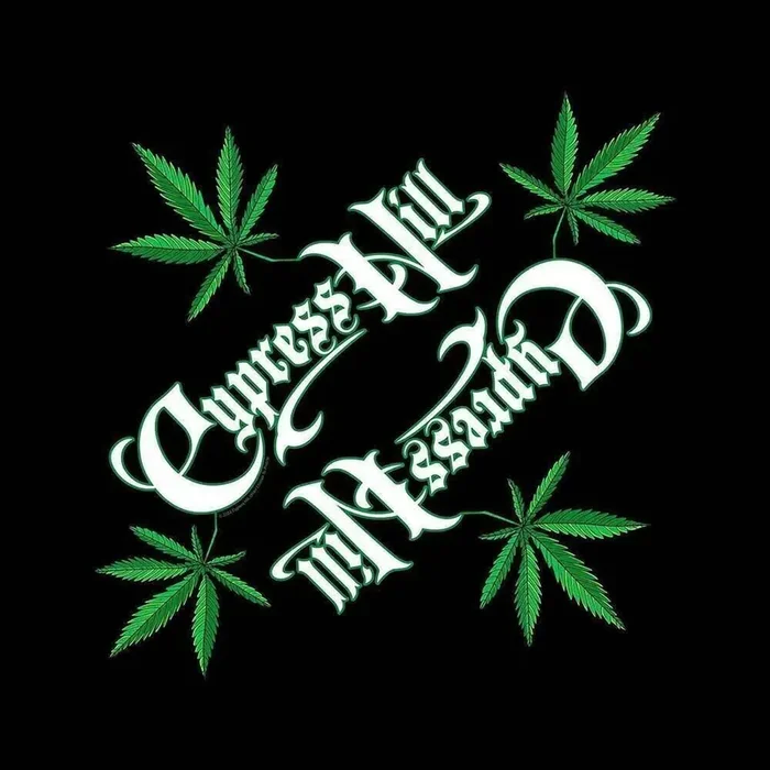 Cypress Hill Foulard Logo/Leaf Black