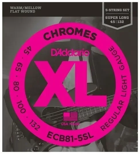 D‘Addario ECB81-5SL Cordes de basses