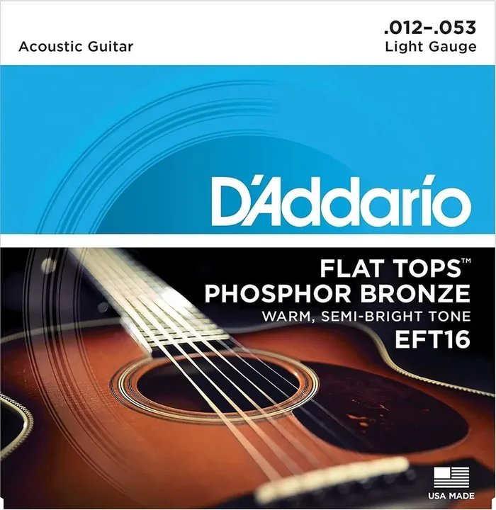 D‘Addario EFT16 Cordes de guitares acoustiques