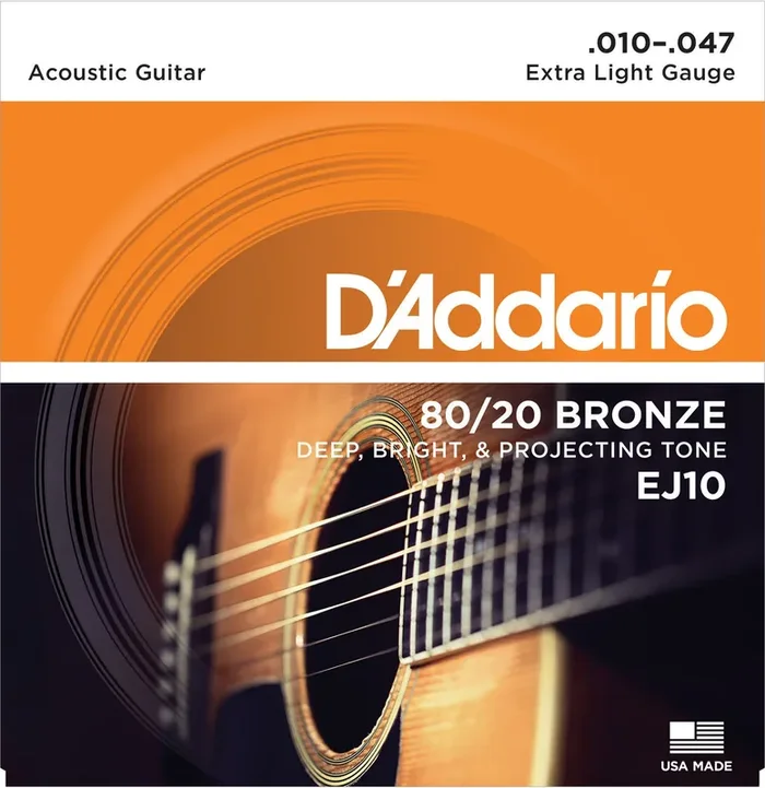 D‘Addario EJ10 Cordes de guitares acoustiques