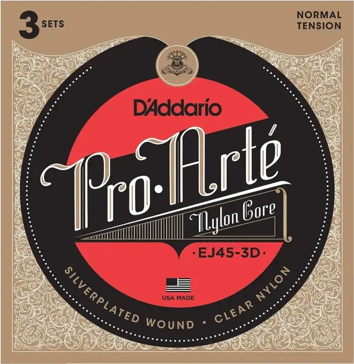 D‘Addario EJ45-3D Cordes nylon