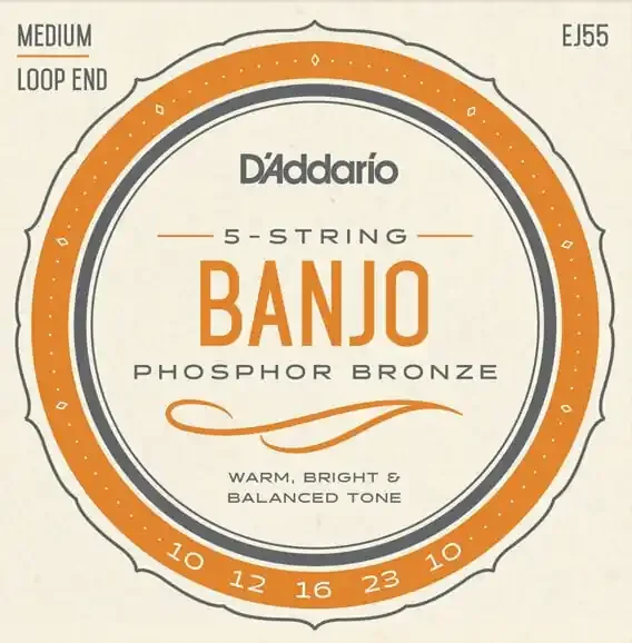 D‘Addario EJ55 Cordes de banjos