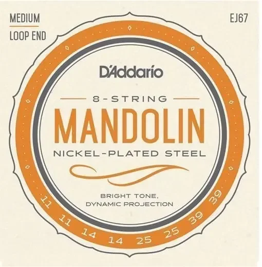 D‘Addario EJ67 Cordes de mandolines
