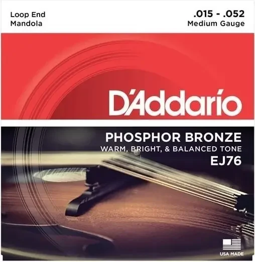 D‘Addario EJ76 Cordes de mandolines