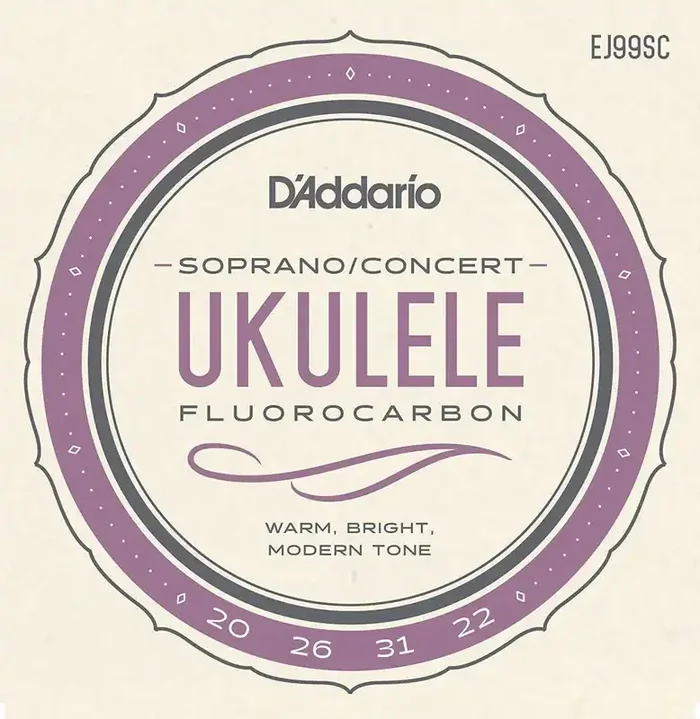 D‘Addario EJ99SC Cordes pour ukulélé soprano