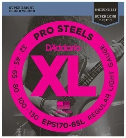 D‘Addario EPS170-6SL Jeux de 6 cordes basses