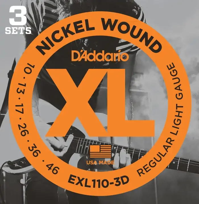 D‘Addario EXL110-3D Cordes pour guitares électriques