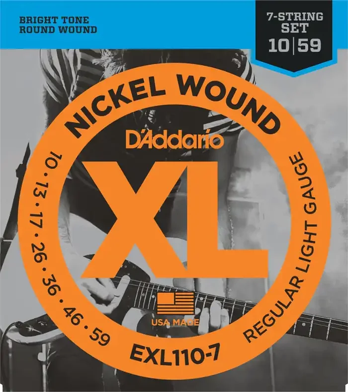 D‘Addario EXL110-7 Cordes pour guitares électriques