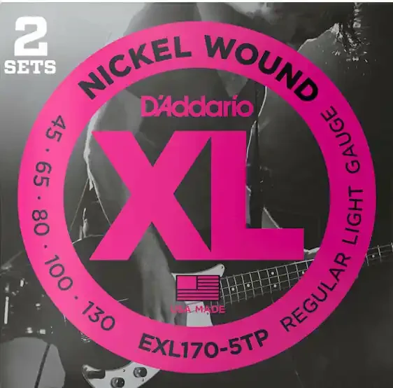 D‘Addario EXL170-5TP Jeux de 5 cordes basses