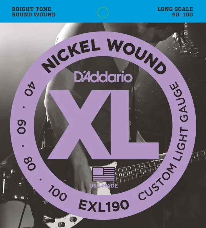 D‘Addario EXL190 Cordes de basses