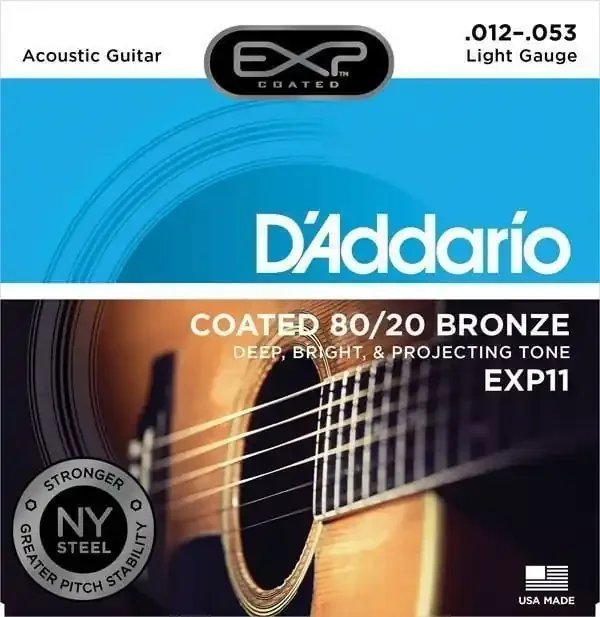 D‘Addario EXP11 Cordes de guitares acoustiques