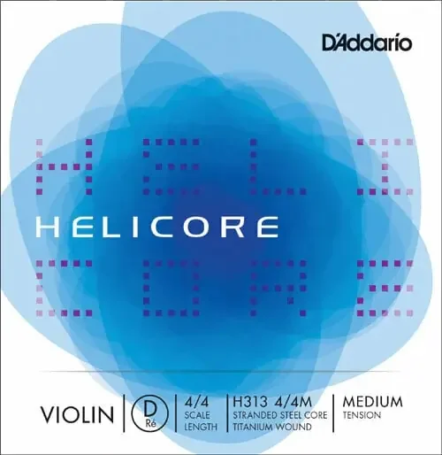 D‘Addario H313 4/4M Helicore D Cordes pour instruments à cordes