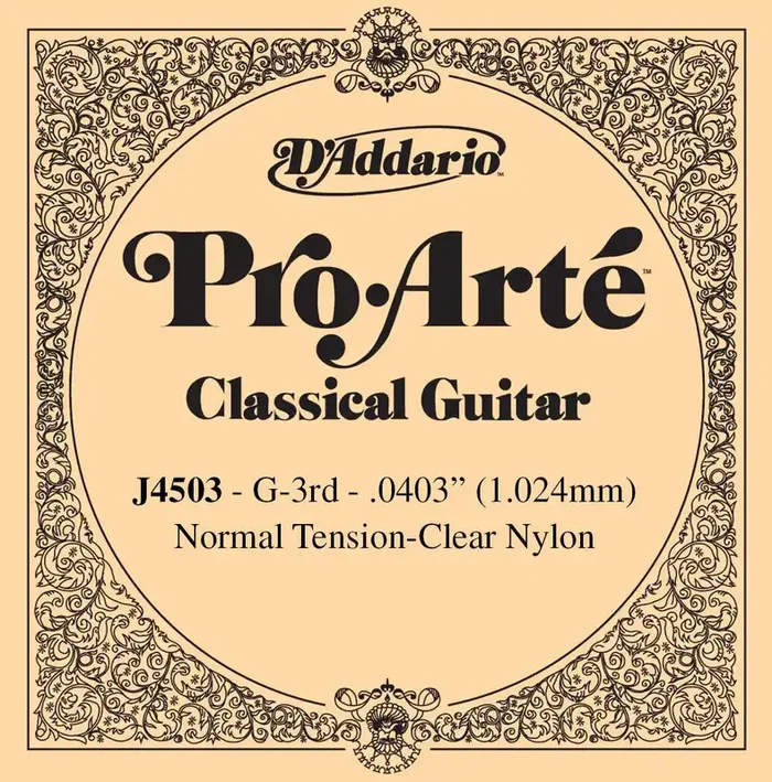 D‘Addario J 4503 Corde de guitare à l‘unité